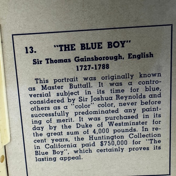 The Blue Boy Framed Print Sir Thomas Gainsborough Vintage‎ Wall Decor - Picture 4 of 6